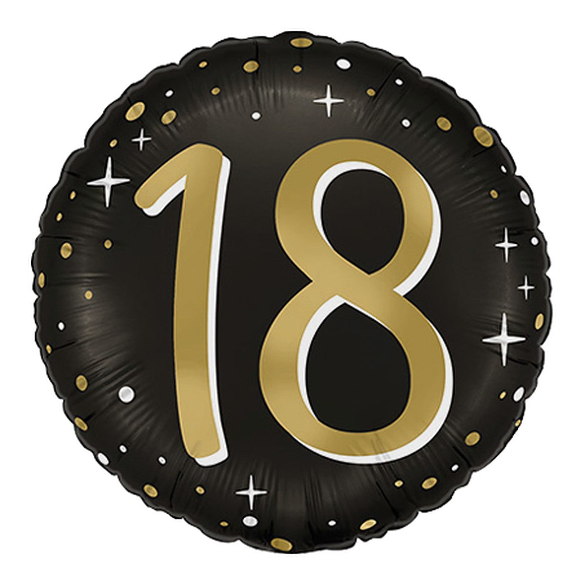 Geburtstagsballon Elegant – Alter wählbar – Alter 18
