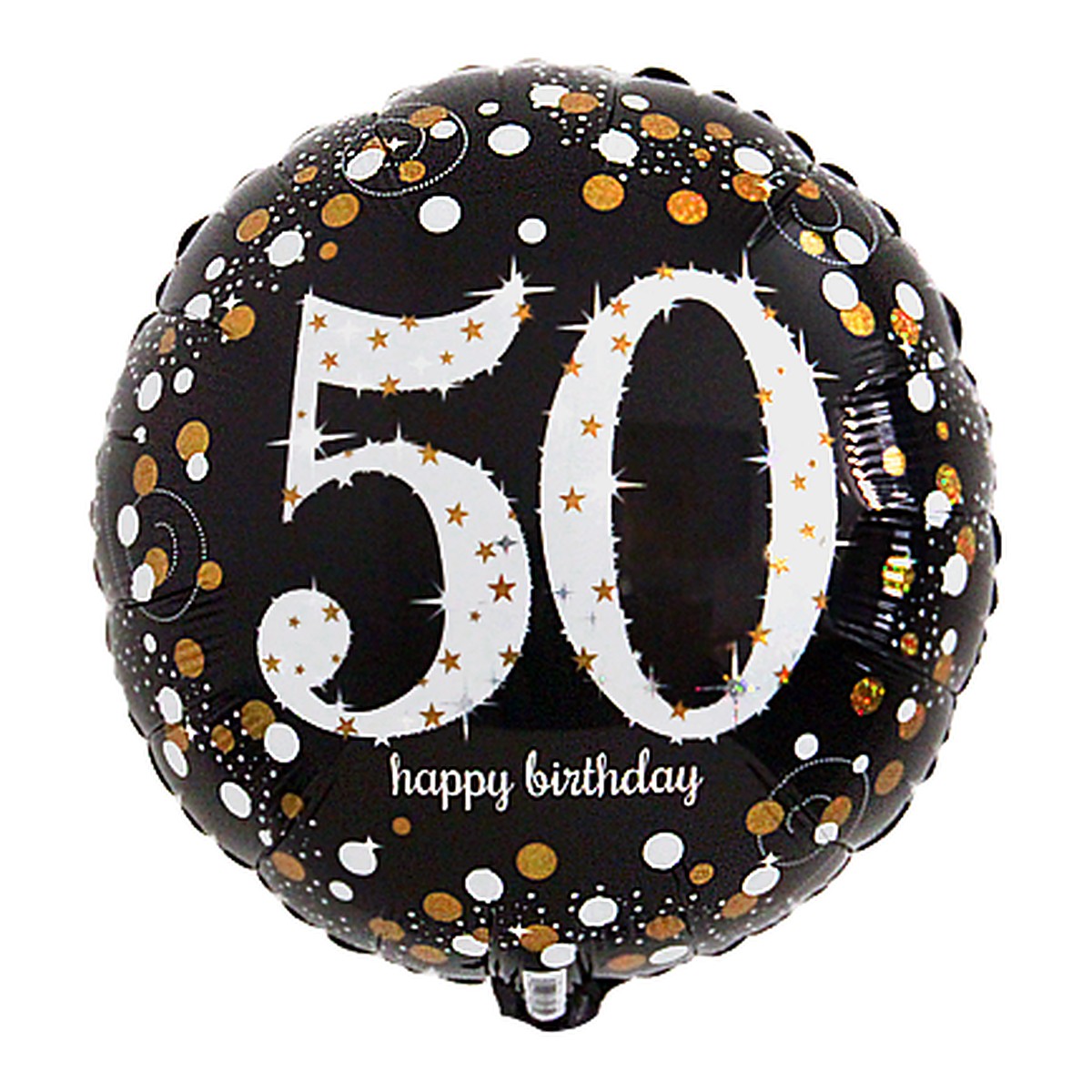 Geburtstagsballon Elegant – Alter wählbar – Alter 50