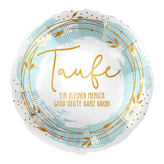 Taufe Folienballon – Grösse: Midi · ungefüllt