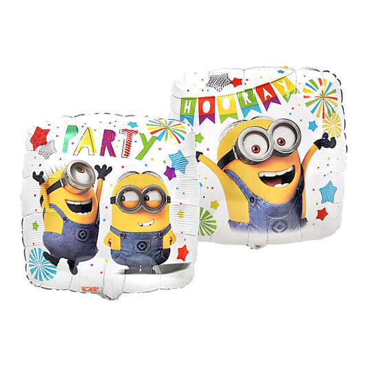 Minion Party Folienballon – Grösse: Midi · ungefüllt
