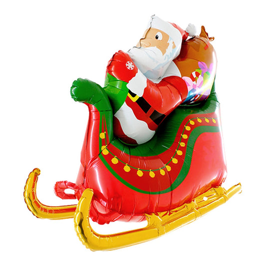 Samichlaus Folienballon 3D – Grösse: Maxi · ungefüllt