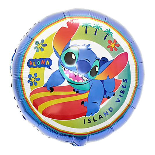 Stitch Aloha Folienballon – Grösse: Midi · ungefüllt