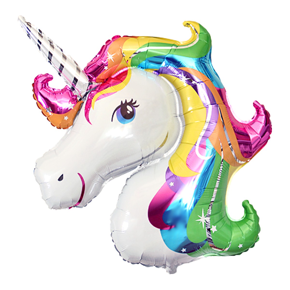 Einhorn Folienballon – Grösse: Maxi · ungefüllt