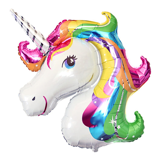 Einhorn Folienballon – Grösse: Maxi · ungefüllt