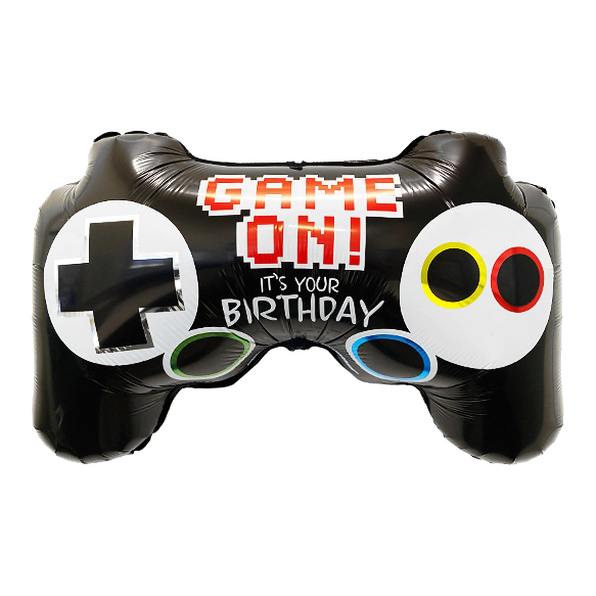 Gamepad Birthday Folienballon – Grösse: Maxi · ungefüllt