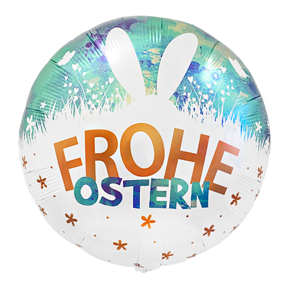 Frohe Ostern Folienballon – Grösse: Midi · ungefüllt