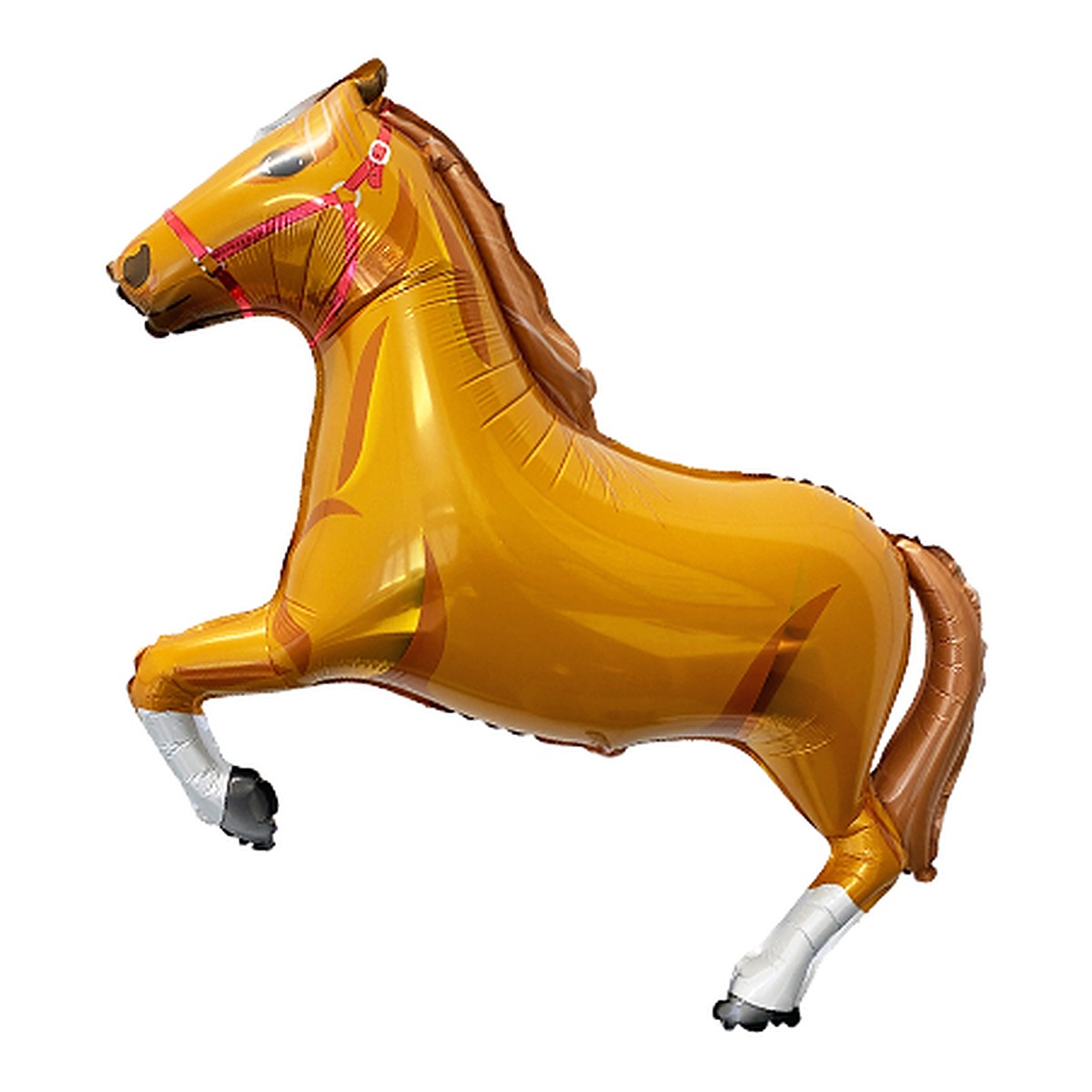 Pferd Folienballon – Grösse: Maxi · ungefüllt