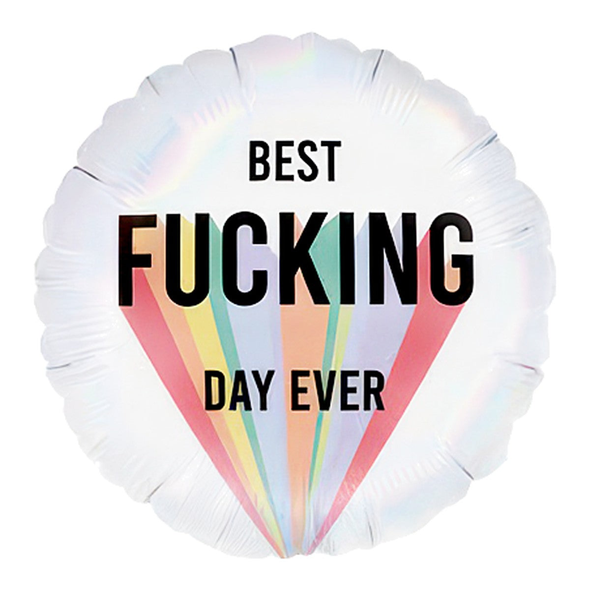 Best Fucking Day Ever Folienballon – Grösse: Midi · ungefüllt