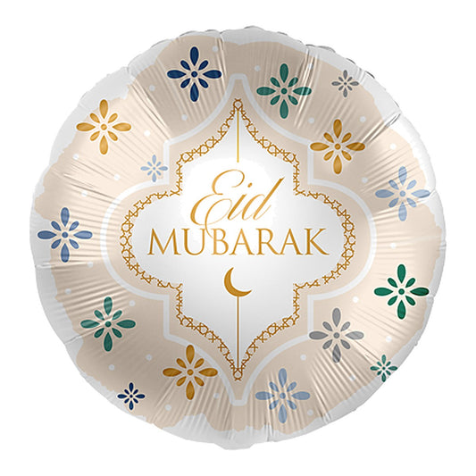 Eid Mubarak Folienballon – Grösse: Midi · ungefüllt