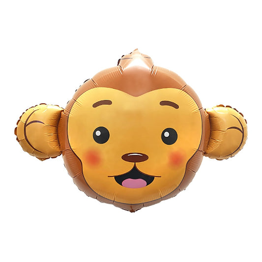 Affe Folienballon – Grösse: Maxi · ungefüllt