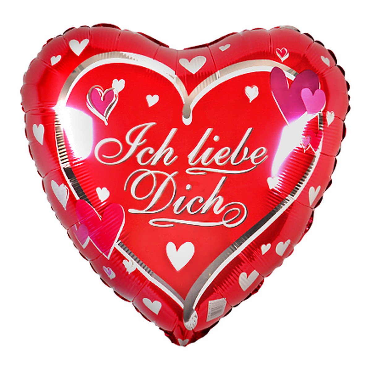 Liebe Herz Folienballon – Grösse: Midi · ungefüllt