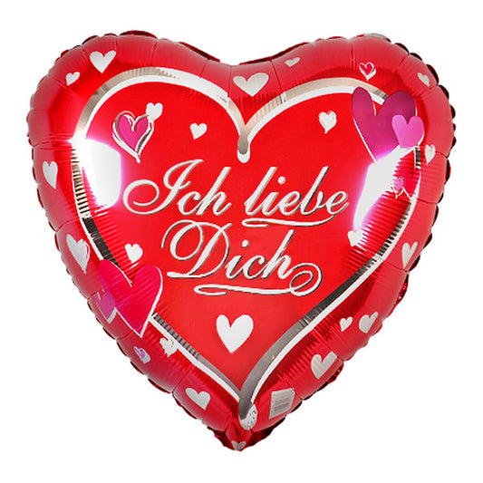 Liebe Herz Folienballon – Grösse: Midi · ungefüllt