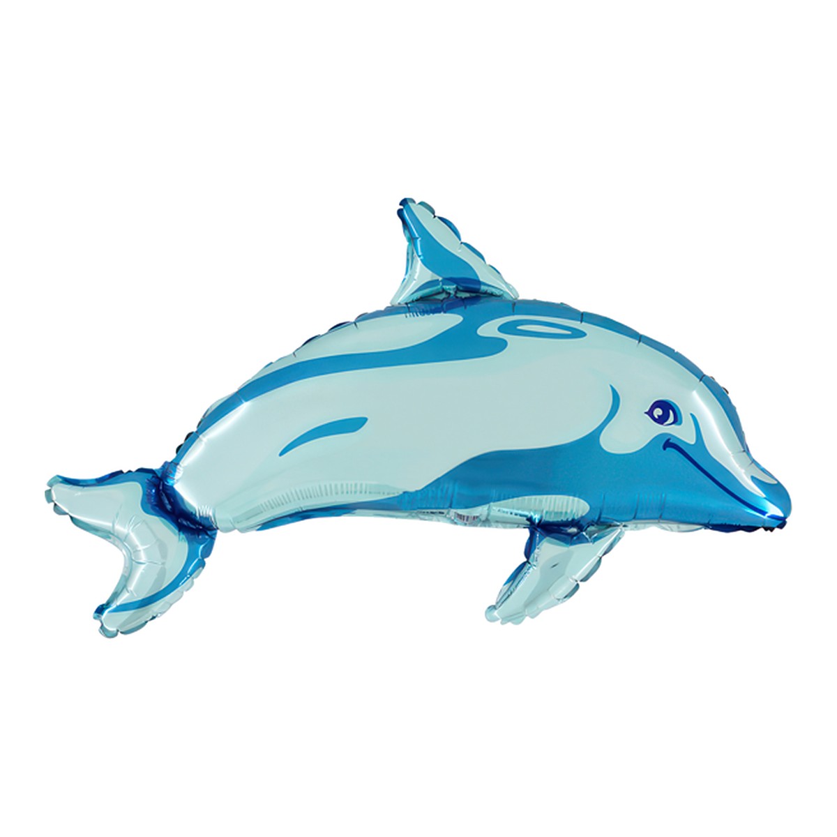 Delfin Folienballon – Grösse: Maxi · ungefüllt