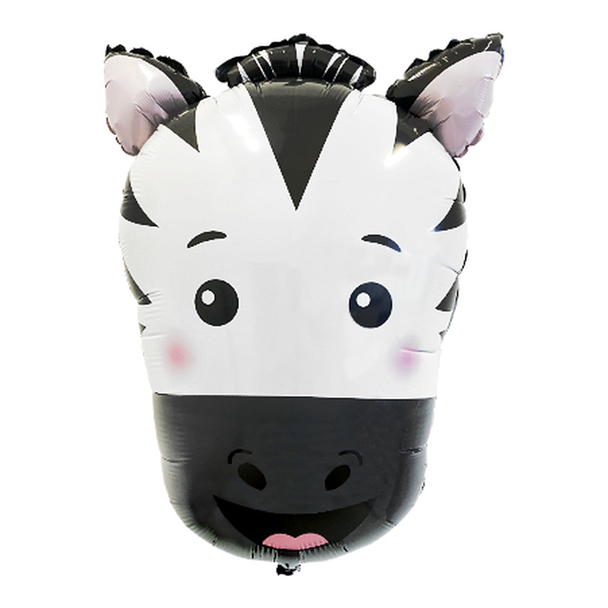 Zebra Folienballon – Grösse: Maxi · ungefüllt