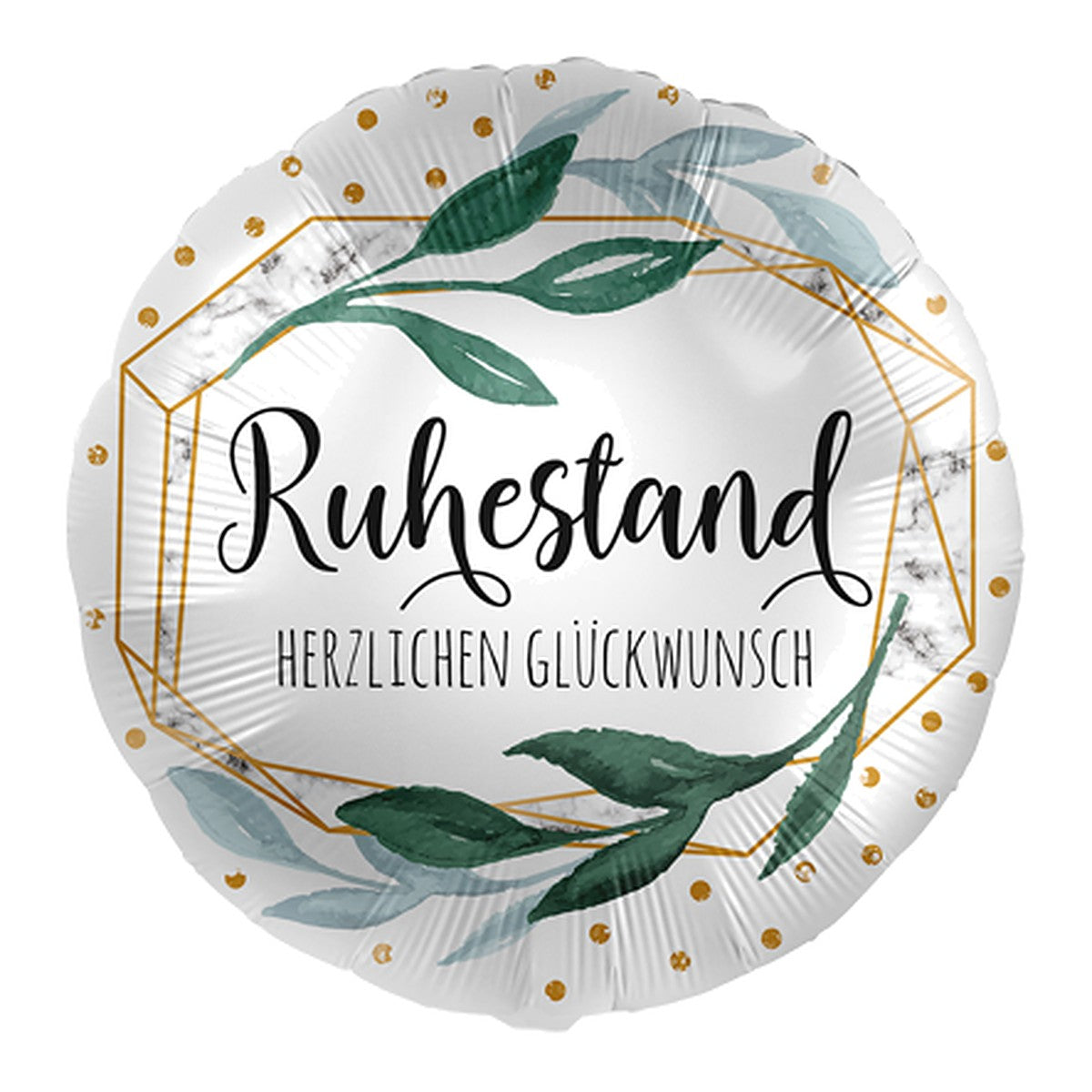 Ruhestand Glückwunsch Folienballon – Grösse: Midi · ungefüllt