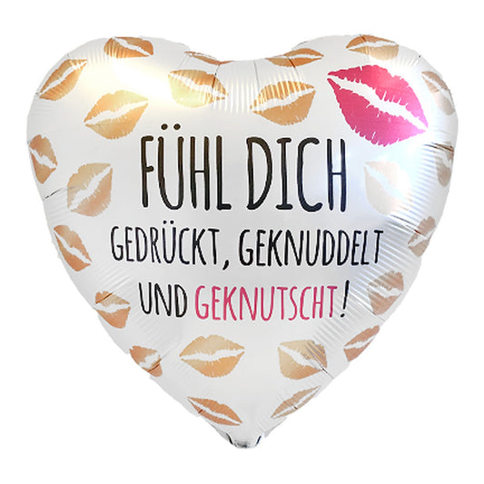 Fühl dich... Folienballon – Grösse: Midi · ungefüllt