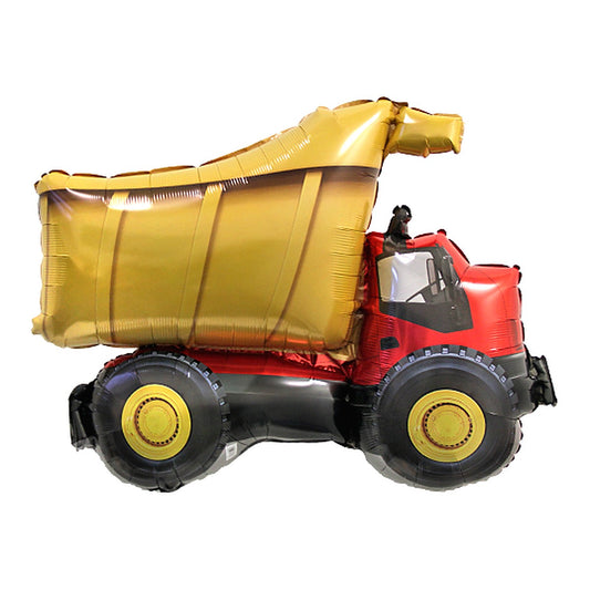 Kipper LKW Folienballon – Grösse: Maxi · ungefüllt