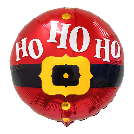 Ho ho ho Folienballon – Grösse: Midi · ungefüllt