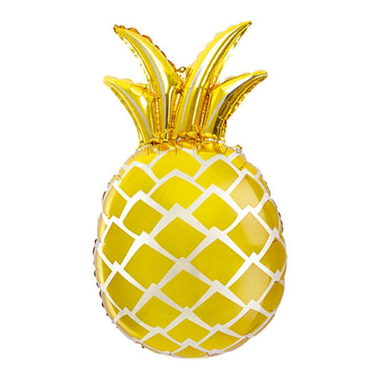 Ananas Folienballon – Grösse: Midi · ungefüllt