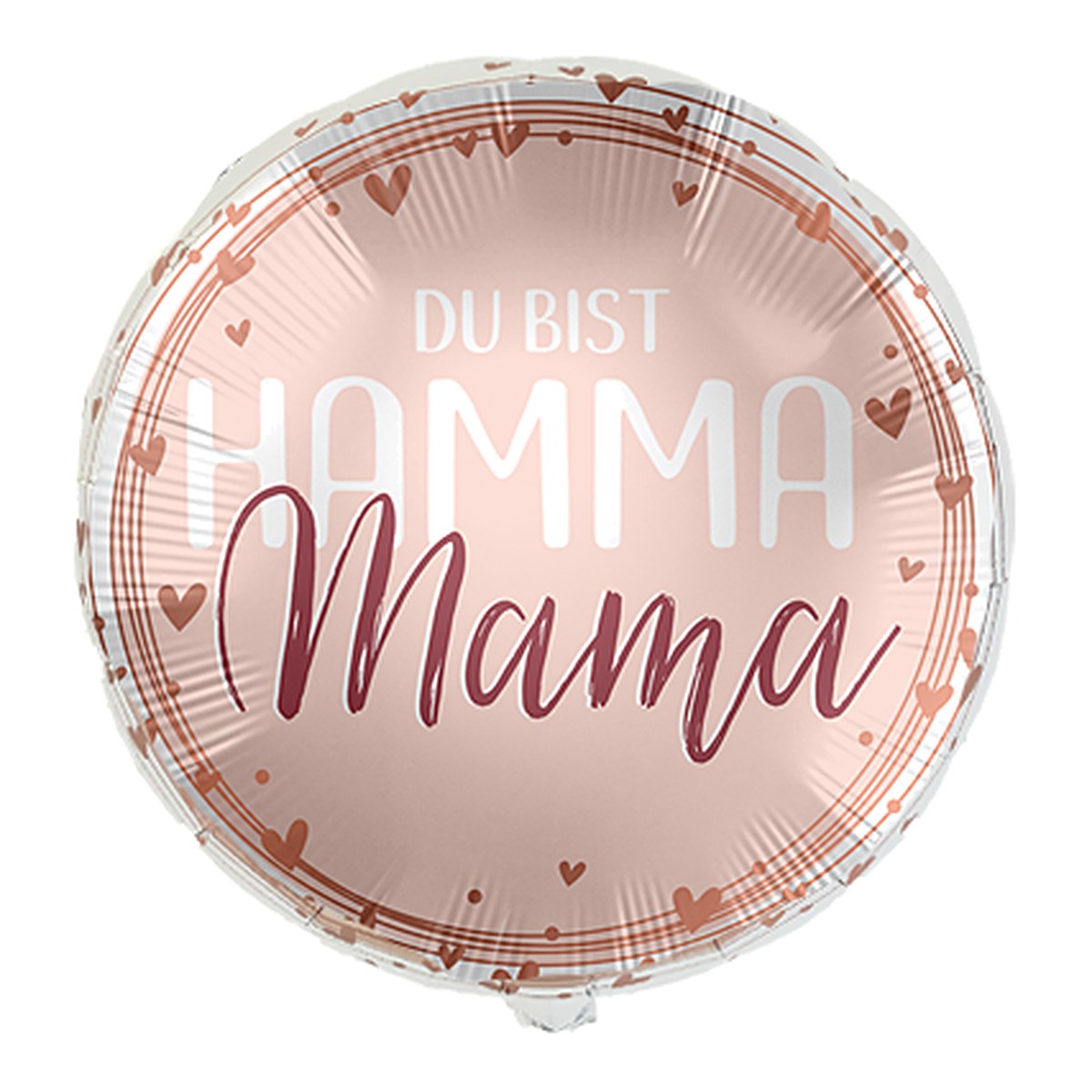 Hamma Mama Folienballon – Grösse: Midi · ungefüllt