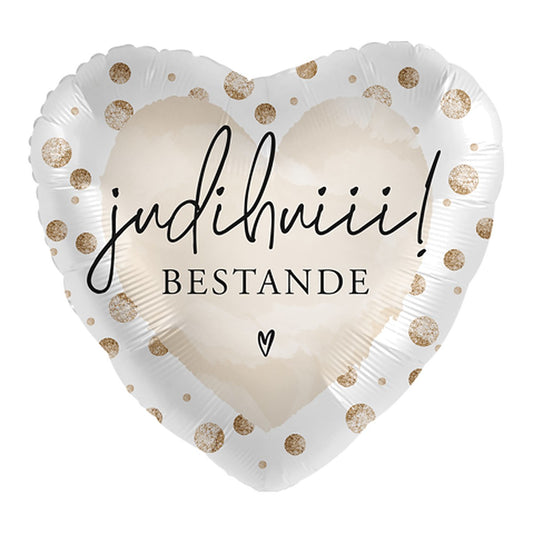 Judihuiii Bestande Herz Folienballon – Grösse: Midi · ungefüllt