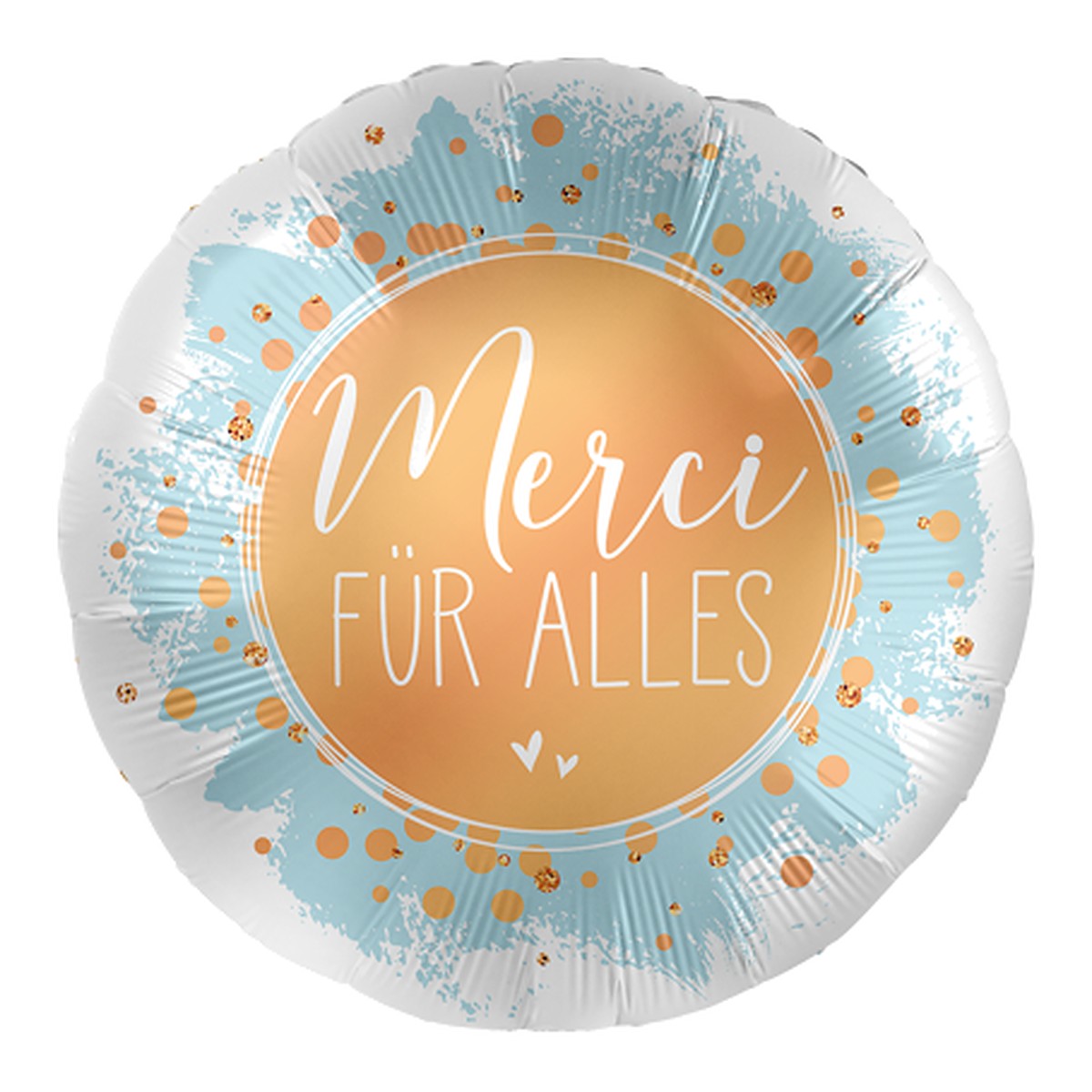 Merci für alles Folienballon – Grösse: Midi · ungefüllt