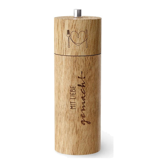 Pfeffermühle 17x5,5 Mit Liebe – Pfeffermühle von la vida