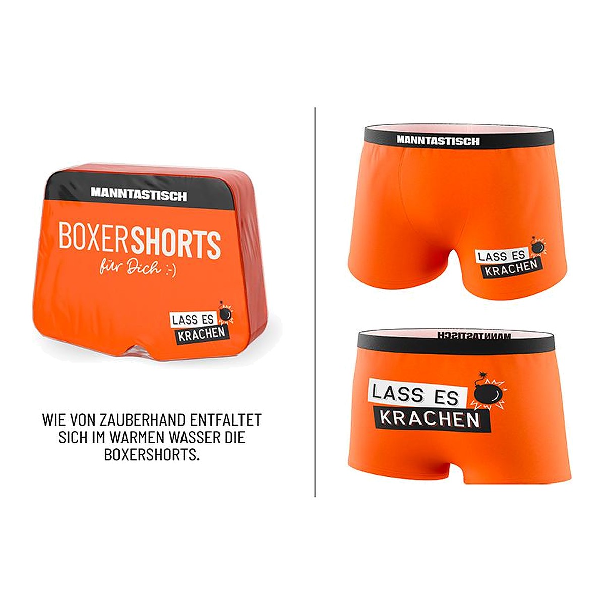 Boxershorts Gr. M/L Antistress – Boxershorts von la vida
