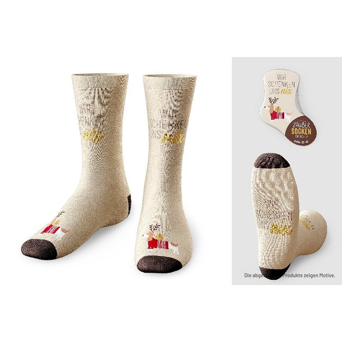 Zaubersocken Gr.36-40 Dackel – Zaubersocken von la vida