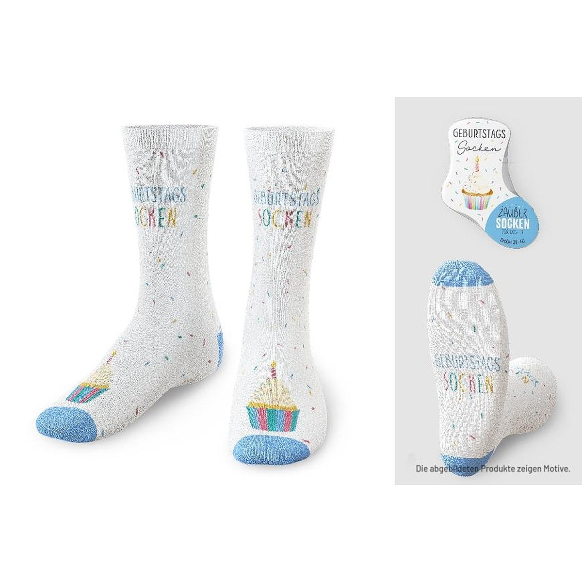 Zaubersocken Gr.36-40 Torte – Zaubersocken von la vida