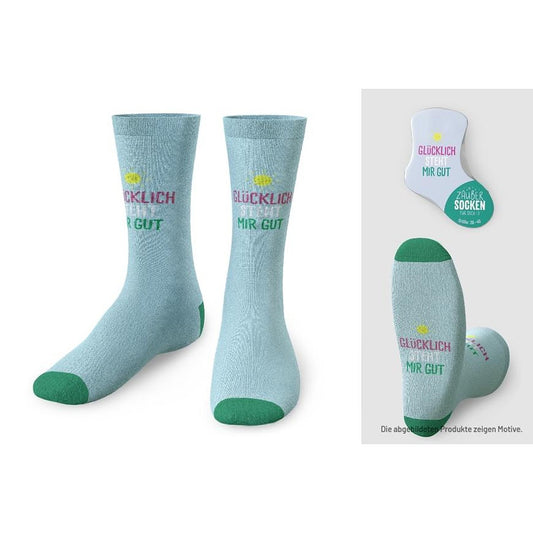 Zaubersocken Gr.36-40 Blau – Zaubersocken von la vida