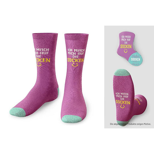 Zaubersocken Gr.36-40 Violett – Zaubersocken von la vida