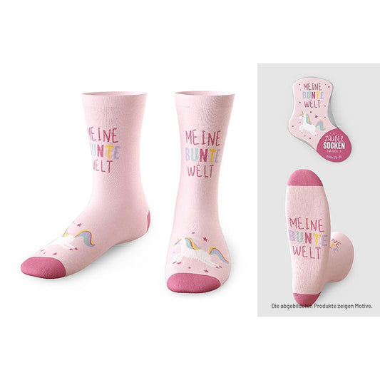 Zaubersocken Gr.29-35 Einhorn – Zaubersocken von la vida
