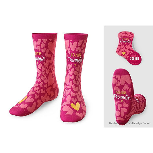 Zaubersocken Gr.36-40 Herzen – Zaubersocken von la vida