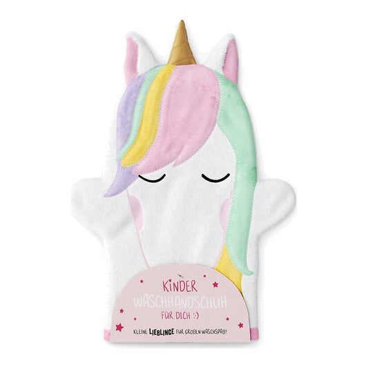 Waschhandschuh 27x20 Einhorn – Waschhandschuh von la vida