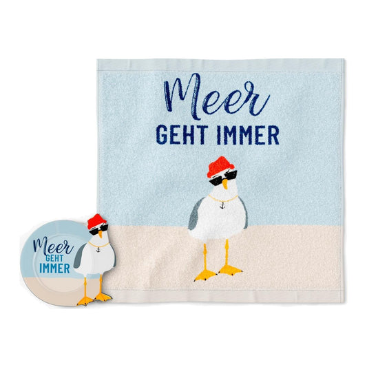Mag. Handtuch 30x30 Möwe – Mag von la vida