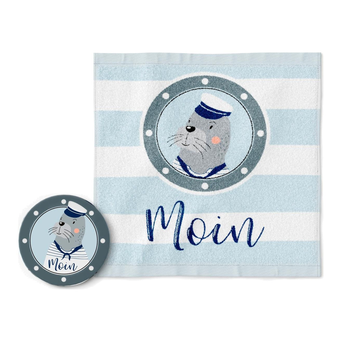 Mag. Handtuch 30x30 Seehund – Mag von la vida