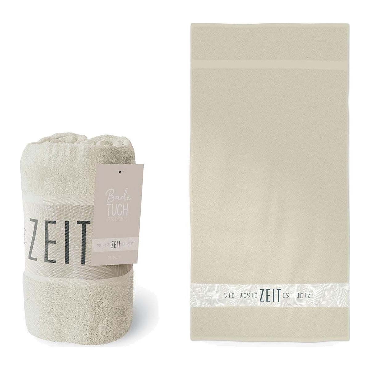 Badetuch 70x140 Feder – Badetuch von la vida