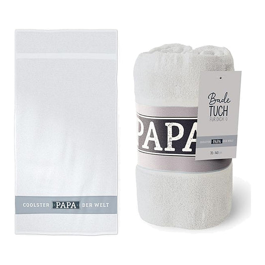 Badetuch 70x140 Coolster Papa – Badetuch von la vida