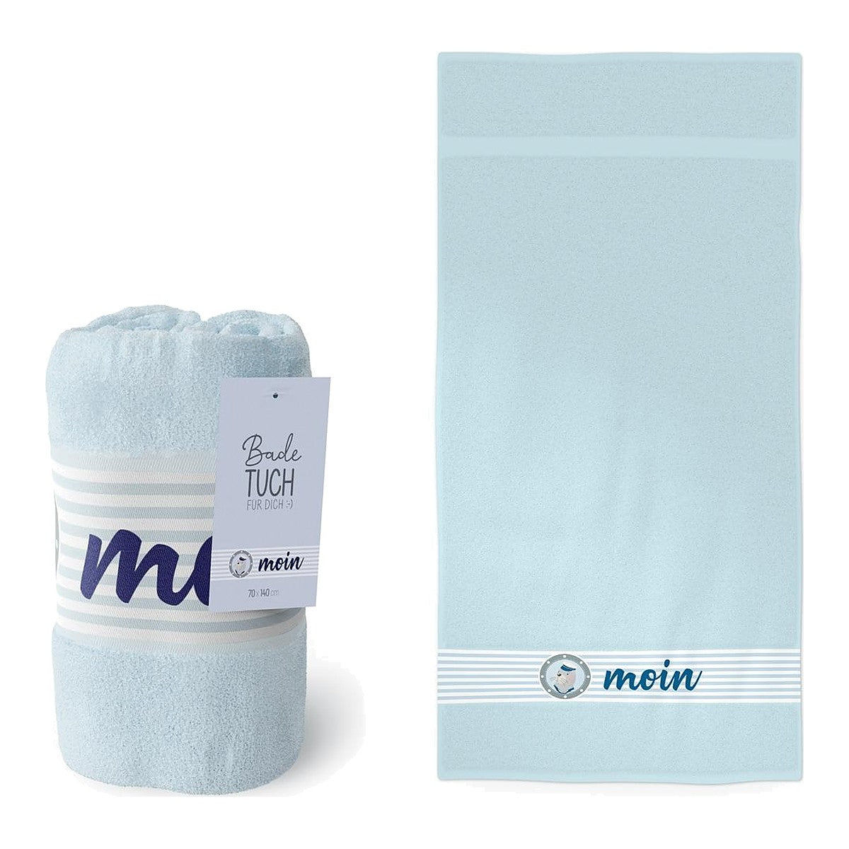 Badetuch 70x140 Moin – Badetuch von la vida
