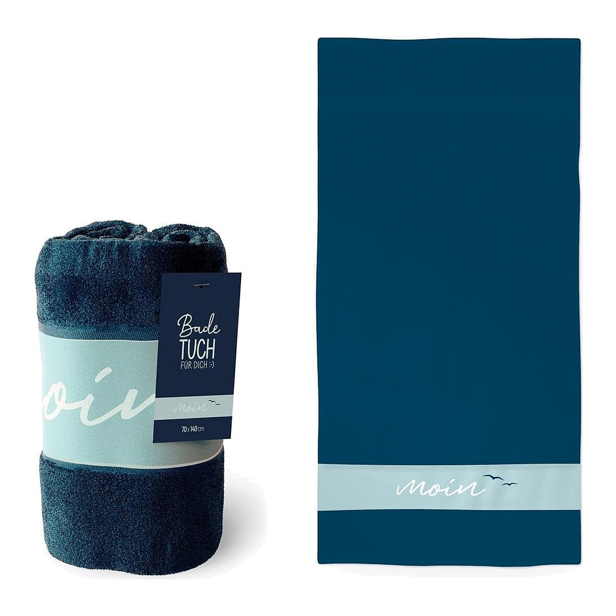 Badetuch 70x140 Möwen – Badetuch von la vida