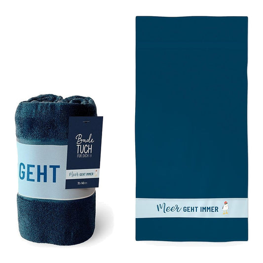 Badetuch 70x140 Möwe – Badetuch von la vida