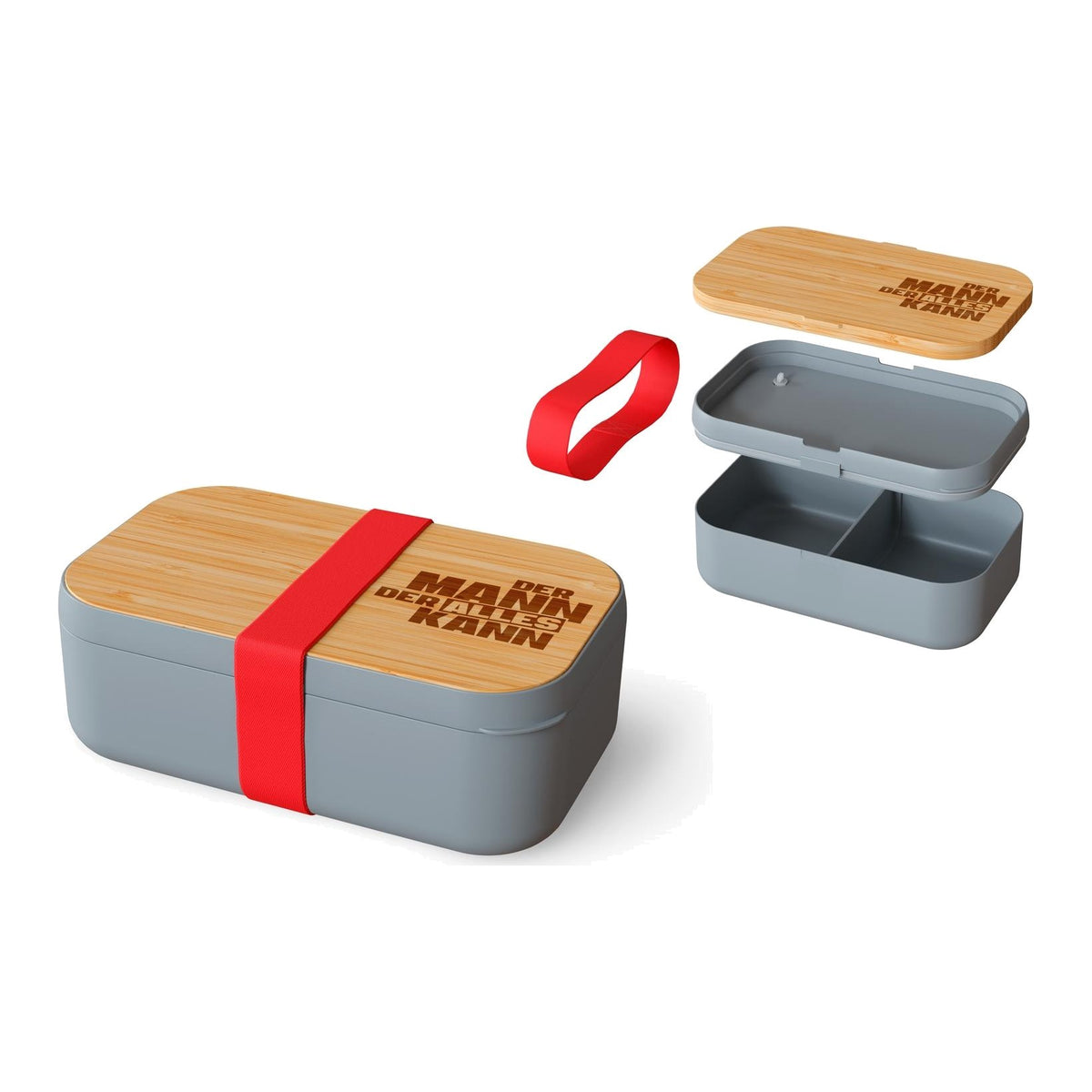 Brotdose 19x12H7 Mann kann – Brotdose von la vida