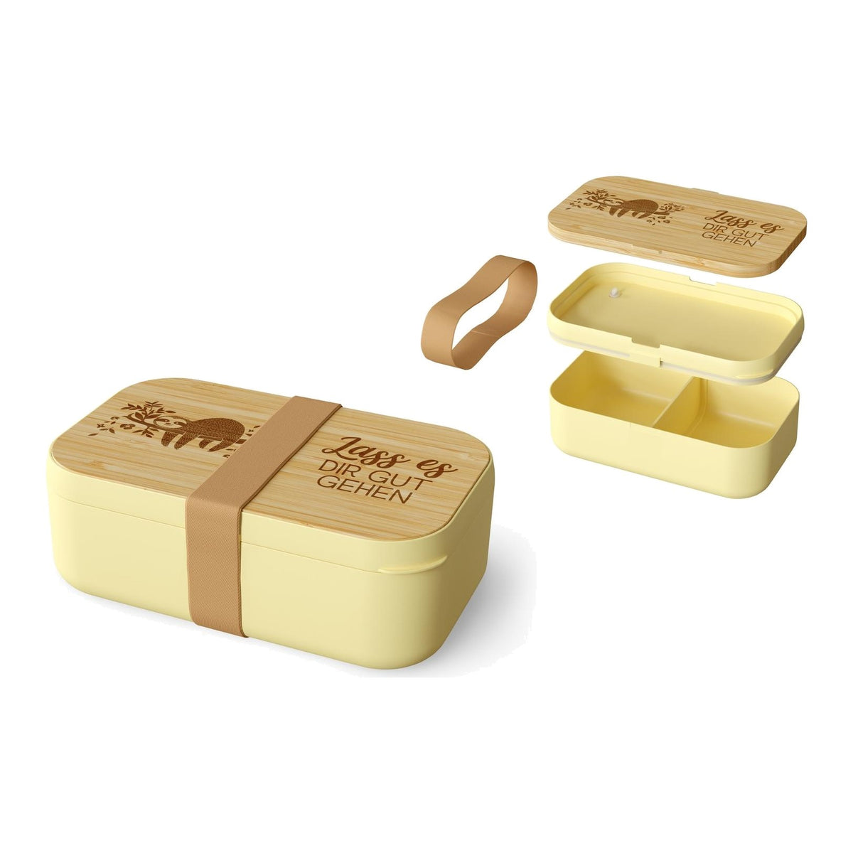 Brotdose 19x12H7 Faultier – Brotdose von la vida