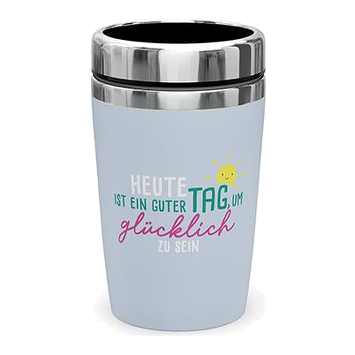 Becher to go 240ml Blau – Becher von la vida