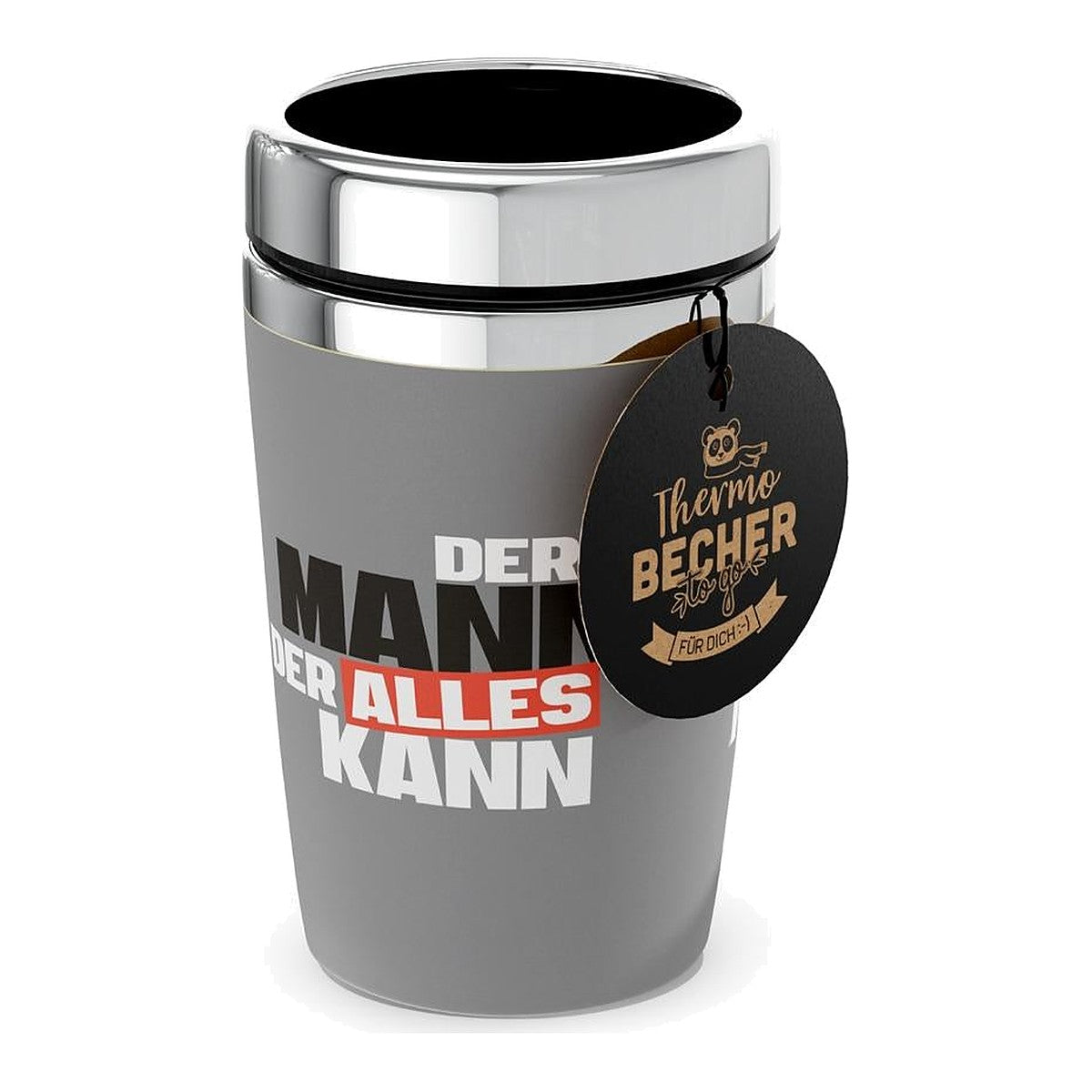 Becher to go 240ml Mann kann – Becher von la vida