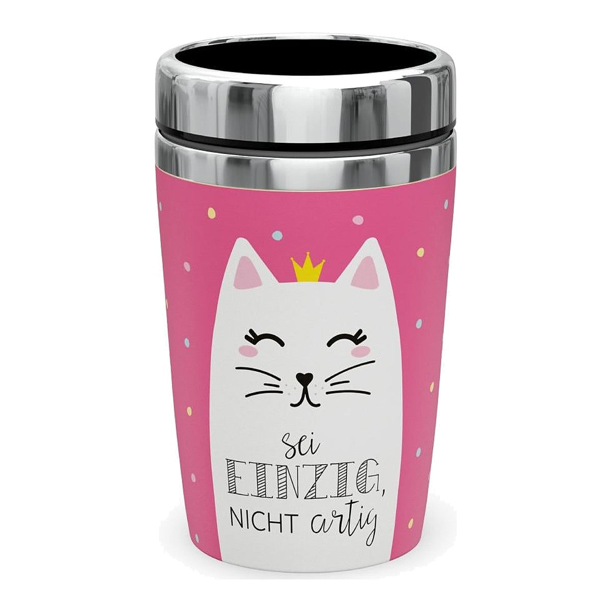 Becher to go 240ml Katze – Becher von la vida