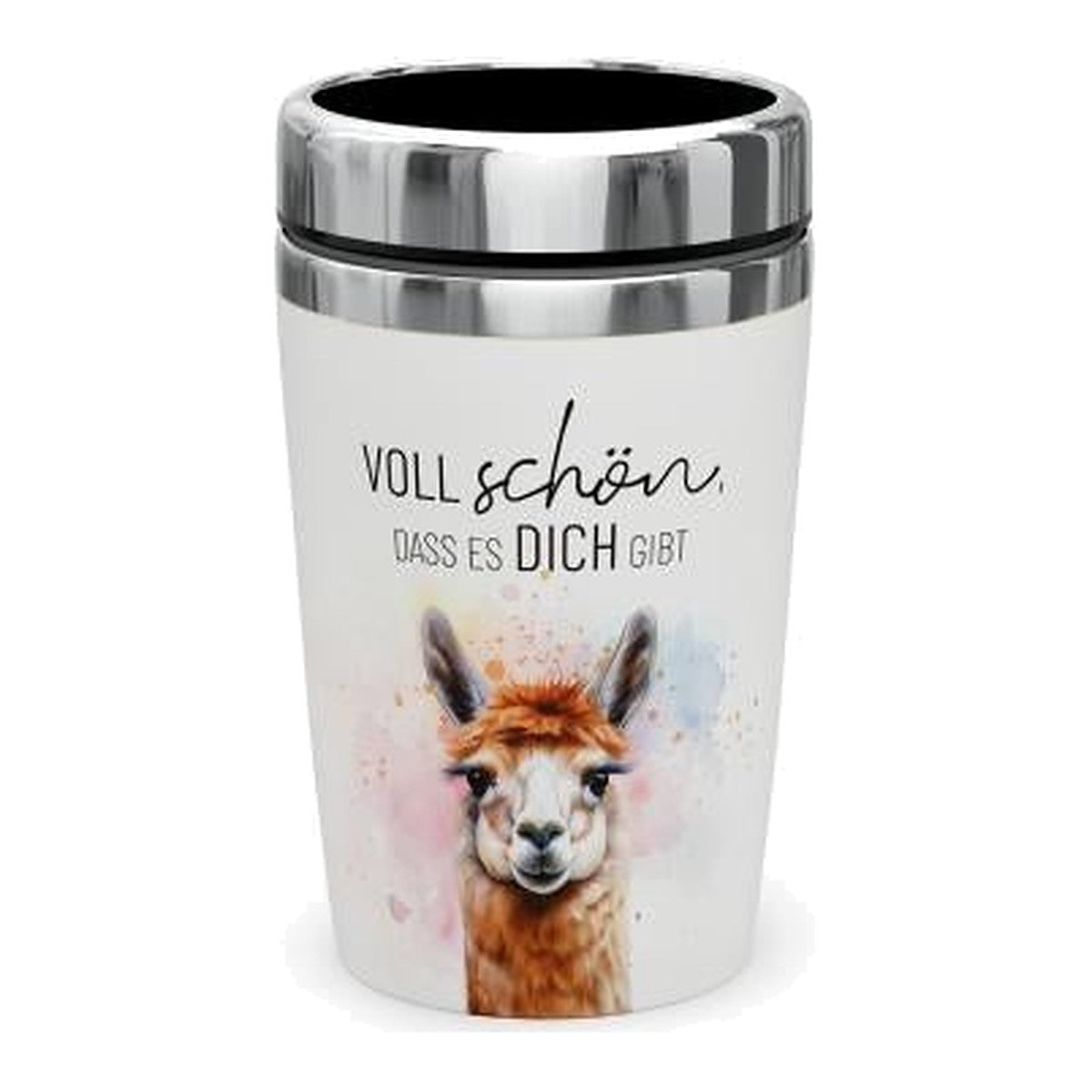 Becher to go 240ml Lama 2 – Becher von la vida