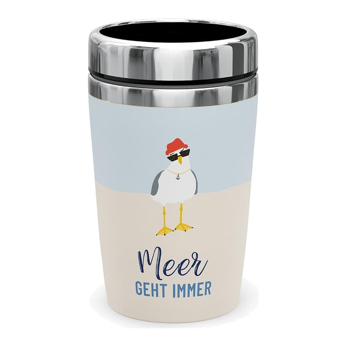 Becher to go 240ml Möwe – Becher von la vida
