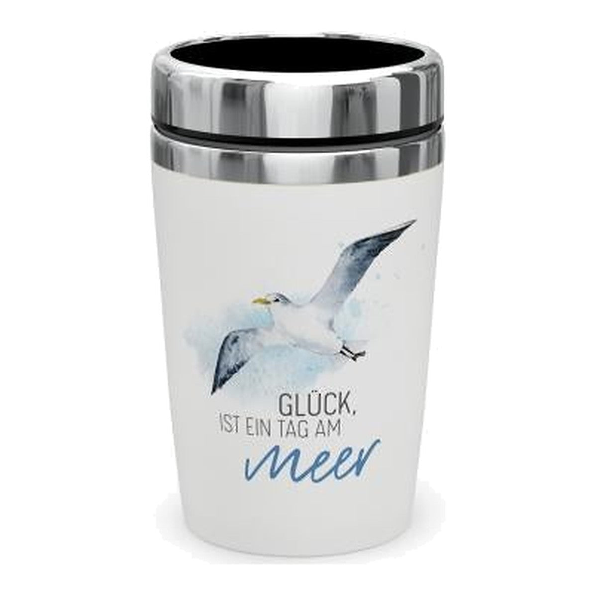 Becher to go 240ml Möwe – Becher von la vida